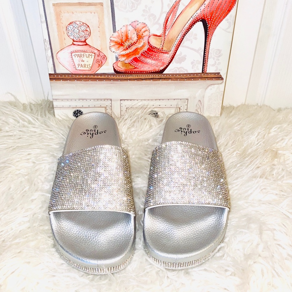 Rhinestone sandals